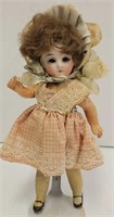 Antique German 5" Cabinet Doll