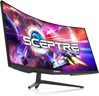 Sceptre 34" Curved Ultrawide Wqhd Monitor 165hz