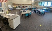 Teachers Desk, 1 total (60x24x30in), Student
