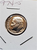 1974-S Proof Roosevelt Dime