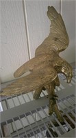 Brass Eagle , 14" high