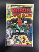 Marvel comics Super Action starring Captain Americ