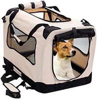 Foldable Dog Crate - Soft, Easy To Fold & Carry