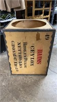 Vintage Tea Crate Marked No 71 ACO Halifax 19.5" X
