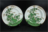 Pair of Early Spode Plates