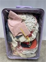 Doll Clothes in a Suitcase Bag