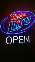 Miller Lite neon sign