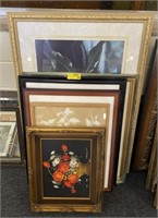 Framed Art, largest 31x42in