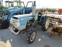 Mitsubishi D1850FD Tractor, Hour Meter Shows 976