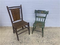 (2) Vtg. Chairs