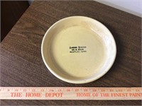 Clarence Olhausen & Al Adolph Hartley pie plate