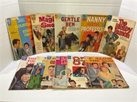 LOT OF 11 ASSORTED DELL COMICS - THE BRADY BUNCH,