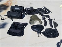 Large Lot of Motor Cycle Accessories