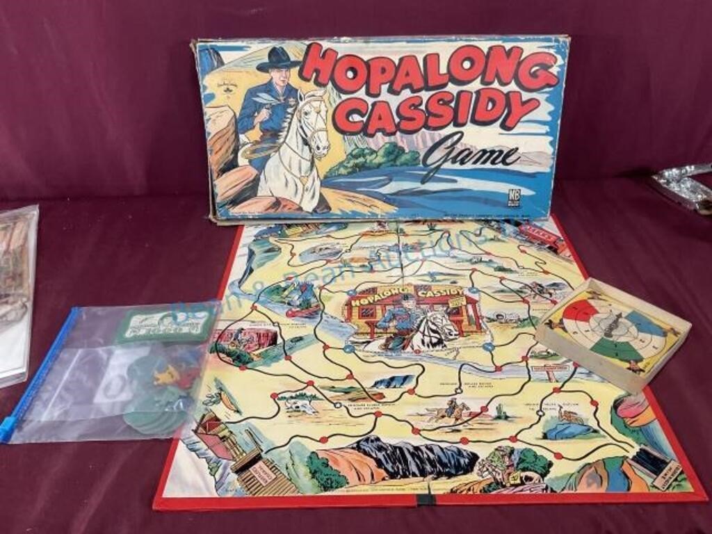 Hopalong Cassidy board game