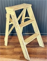 Wooden Two Step Ladder