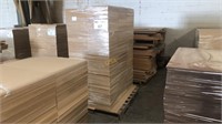 1 Stack of Miscellaneous MDF Board