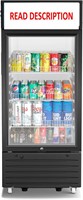 KM-MDR-1D-6C Fridge 22.8x21.4x52.7 Black