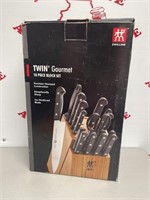 Zwilling Twin Gourmet 18PC Block Knife Set