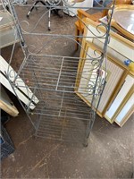 Metal collapsible rack