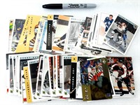 Collection cartes de hockey dont plusieurs rares