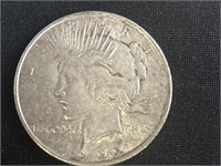 1922 piece silver dollar