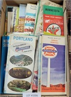 FLAT OF VTG. STATE & CITY ROAD MAPS