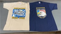 2pc Vtg 1990s Operation Desert Storm Tee Shirts