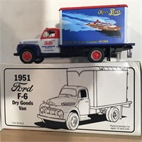 1961 FORD F-4 DRY GOODS VAN DIE CAST MODEL