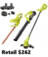 Ryobi ONE+  String Hedge Trimmer Blower