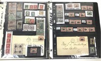 (2) Binders Vintage Us Specialist Stamps, Errors