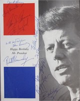 John F. Kennedy Signed "Happy Birthday" Program