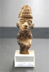 Pre Columbian pottery figure