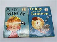 TWO VINTAGE BOOKS - TUBBY THE LANTERN AND A FLY