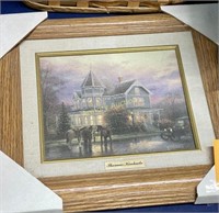 THOMAS KINKADE FRAMED PRINT