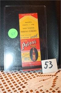 Potosi Matchbooks