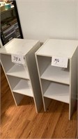 2 three shelves storage, 12 x 11 1/2 x 31 1/2,