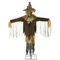 Home Accents Holiday 7 ft. Animated Scarecrow