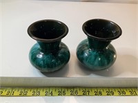 Blue Mountain Pottery Set of Vases