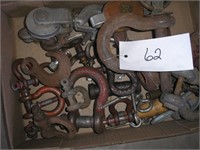 BOX OF CLEVIS'S