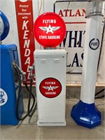 FLYING A GASBOY GAS PUMP WITH GLOBE AND HANDLE