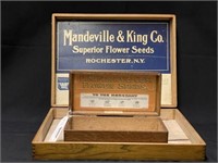 2 Country Store Flower Seed Boxes