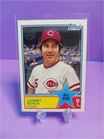 OF)   Sportscard Johnny Bench reprint