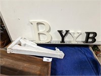 Wooden Letters, Box & Other