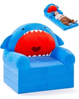 Kids Couch Fold Out Soft Toddler Chair,