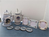 Avon Steins, Coasters, Photo Frames NO SHIP