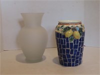 2 pc vases