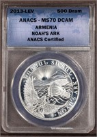 2013 500 Dram Noah's Ark ANACS MS70