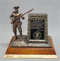 NRA Bill of Rights Statue