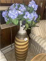 Tall Decorative Vase/Flower-Cracked!