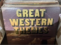 Record albums various titles including western